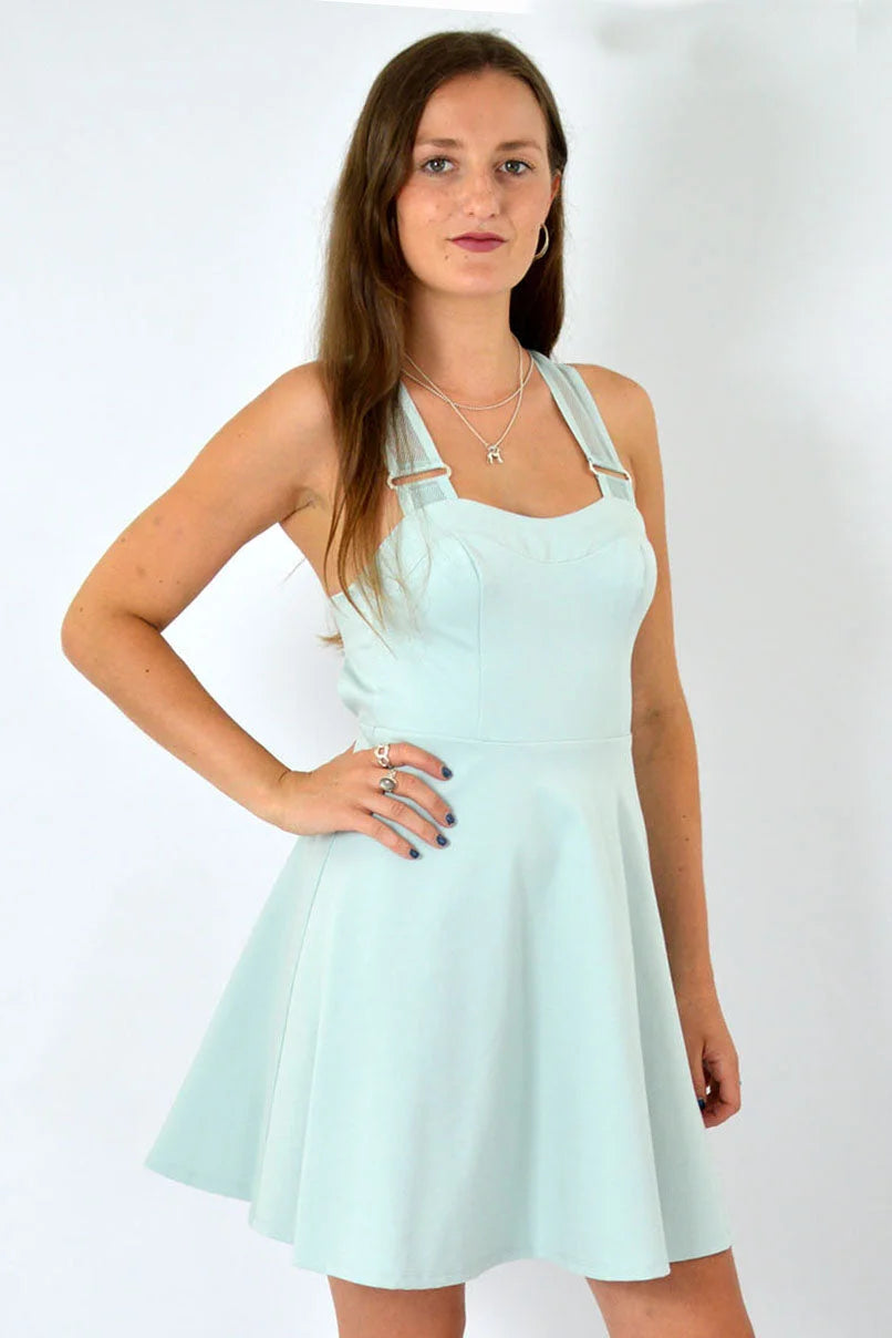 Pinafore Skater Dress