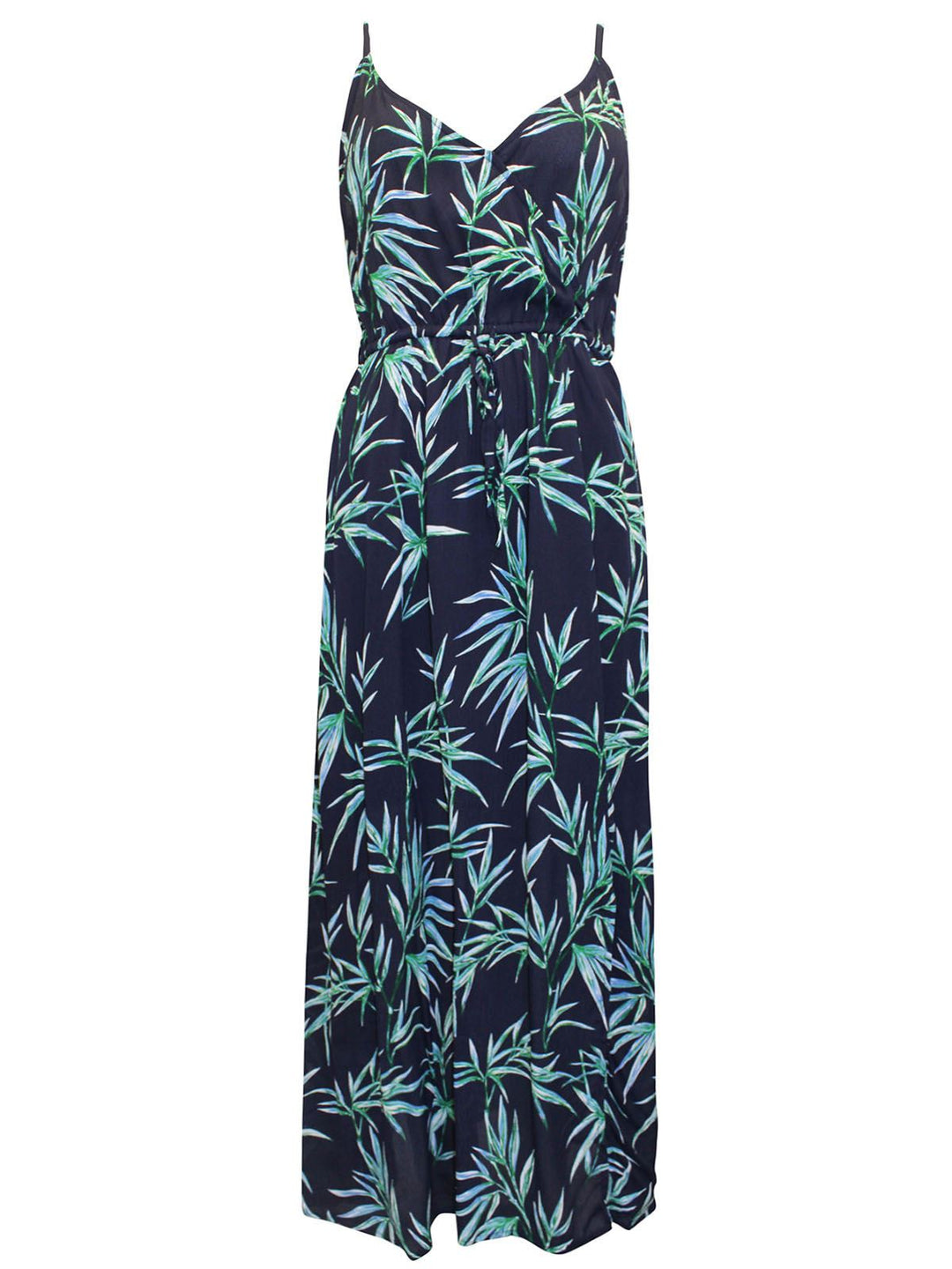 Palm Strappy Maxi Dress