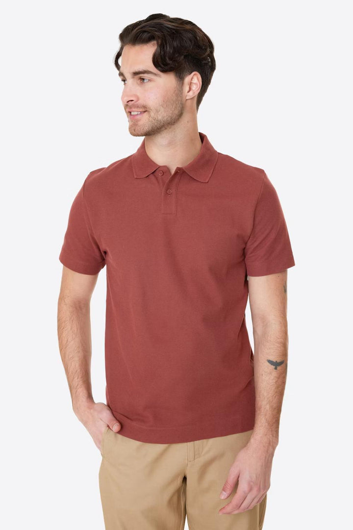 Cotton Pique Polo Shirt