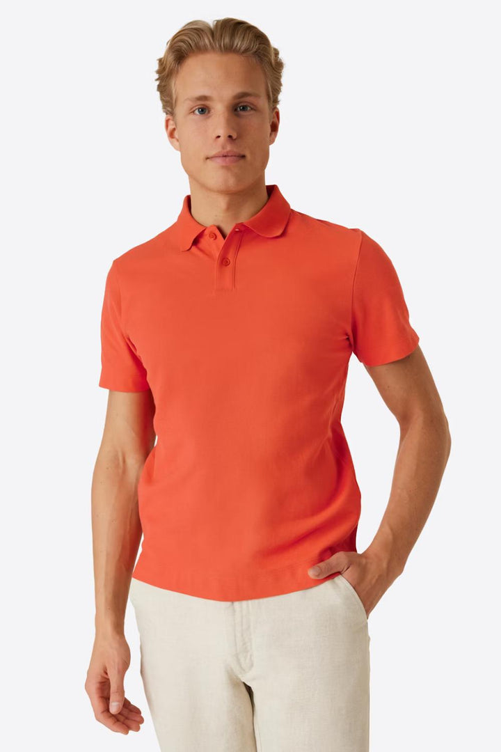 Cotton Pique Polo Shirt