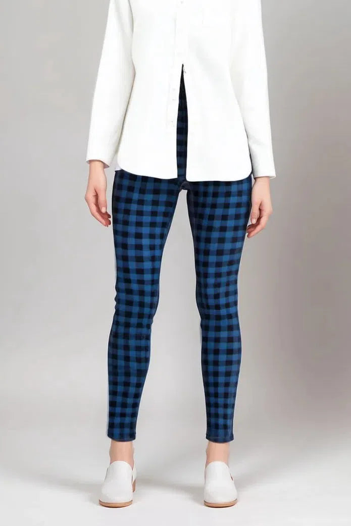 Dogtooth Check Leggings