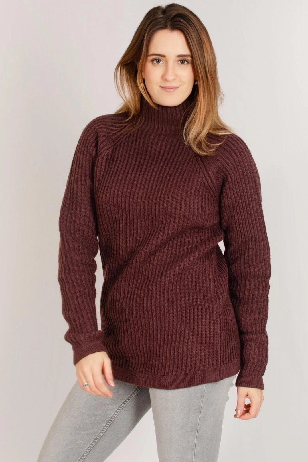 Ribbed Fisherman Jumper