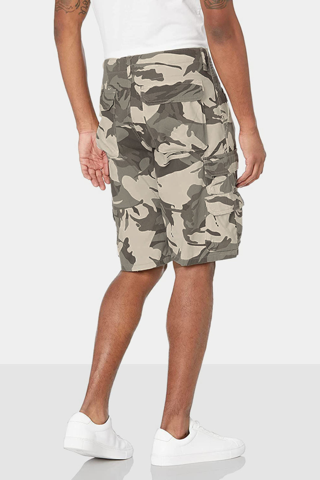 Mens Camouflage Cargo Shorts