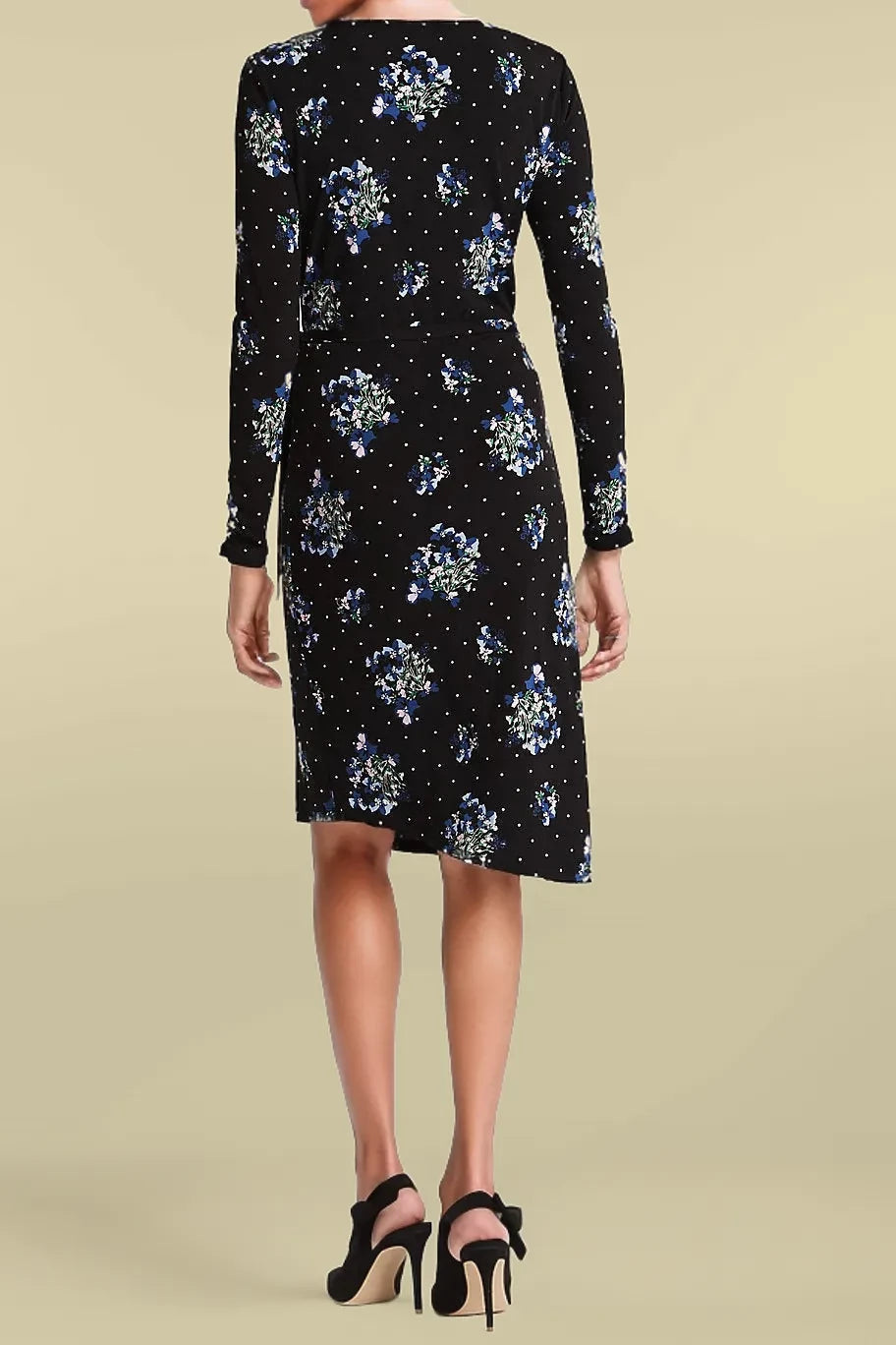 M&S Floral Wrap Midi Dress