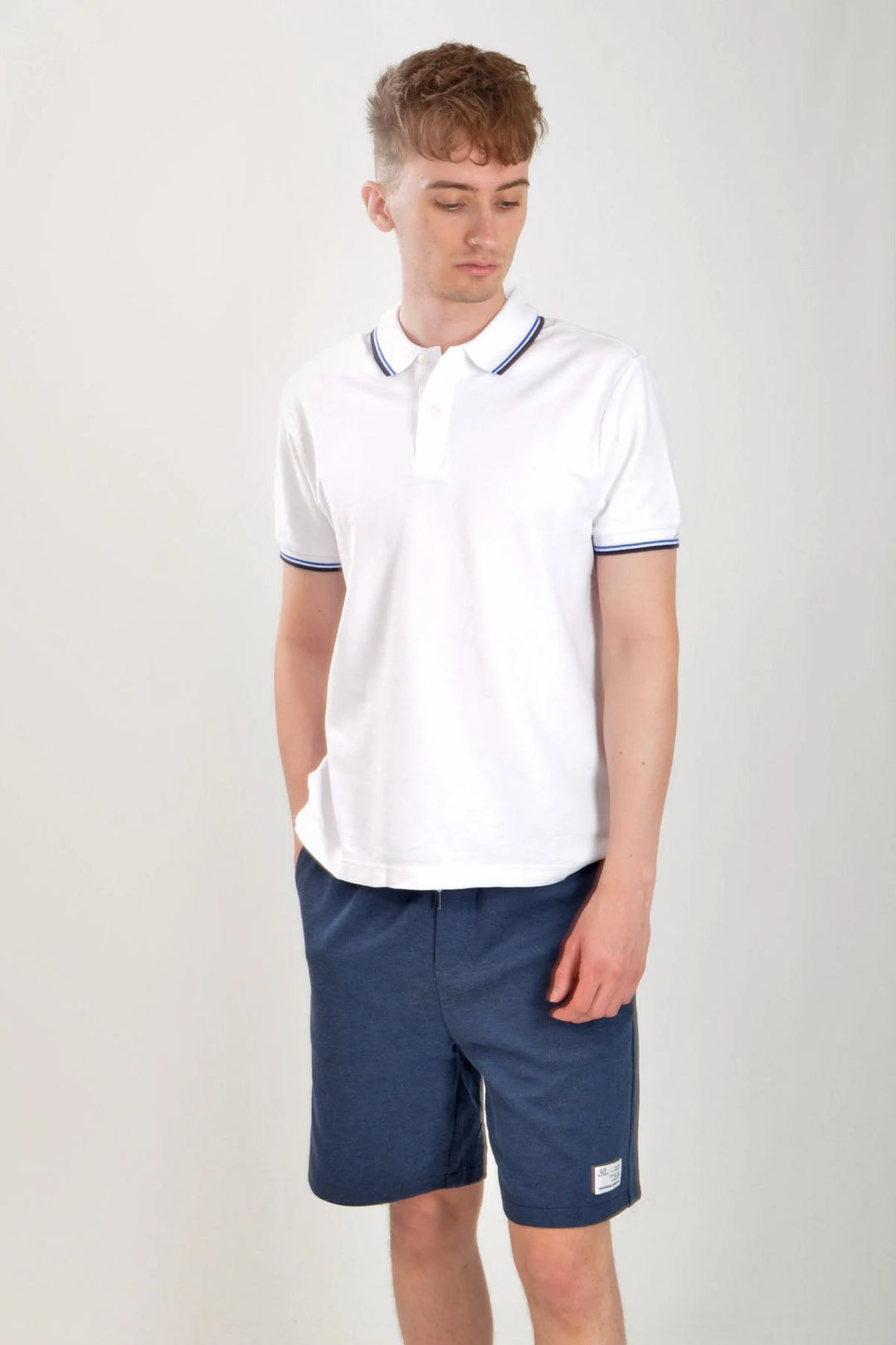 M&S Classic Polo Shirt White / M