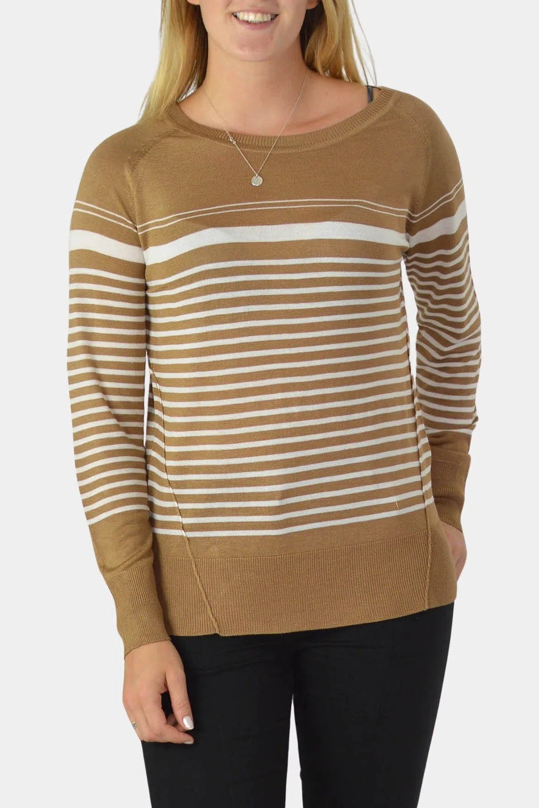 Round Neck Stripe Jumper