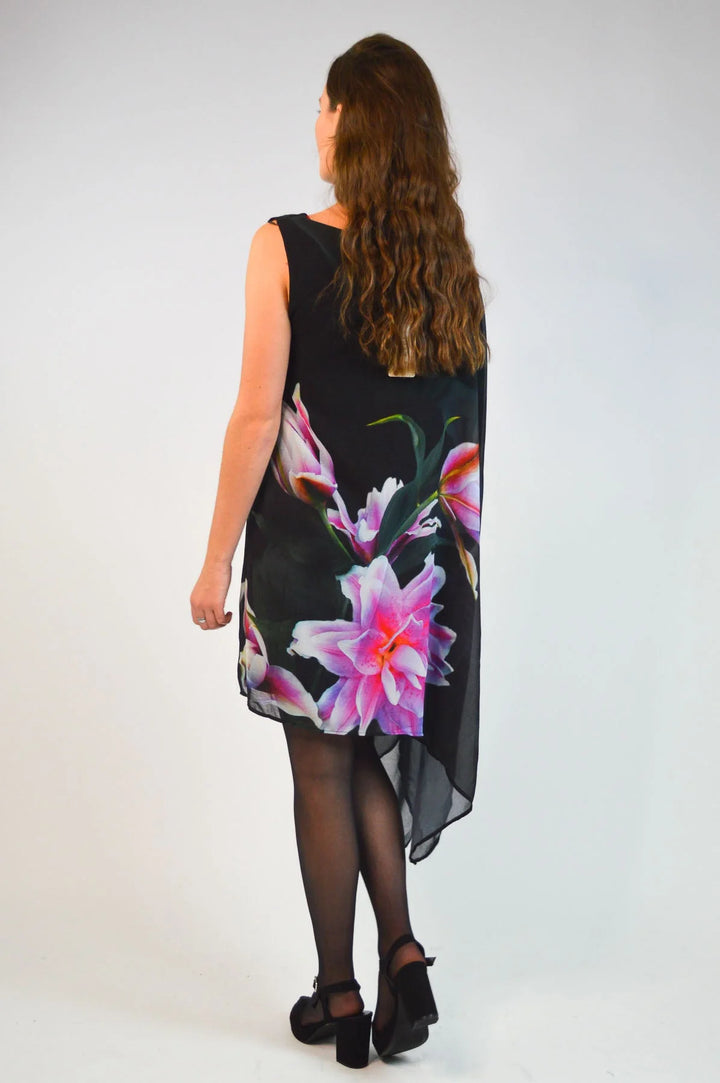 Lipsy Floral Drape Dress