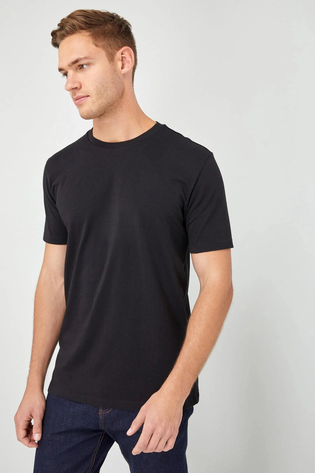 Crew Neck Slim Fit T Shirt