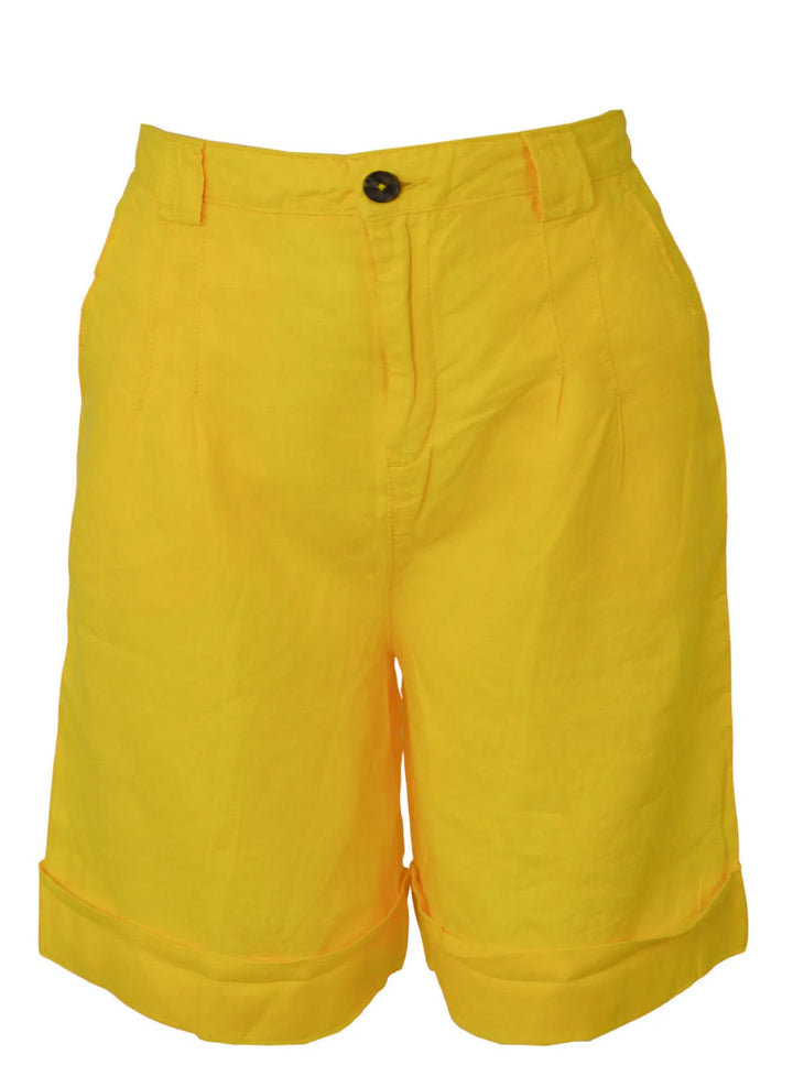 Long Cotton Bermuda Shorts