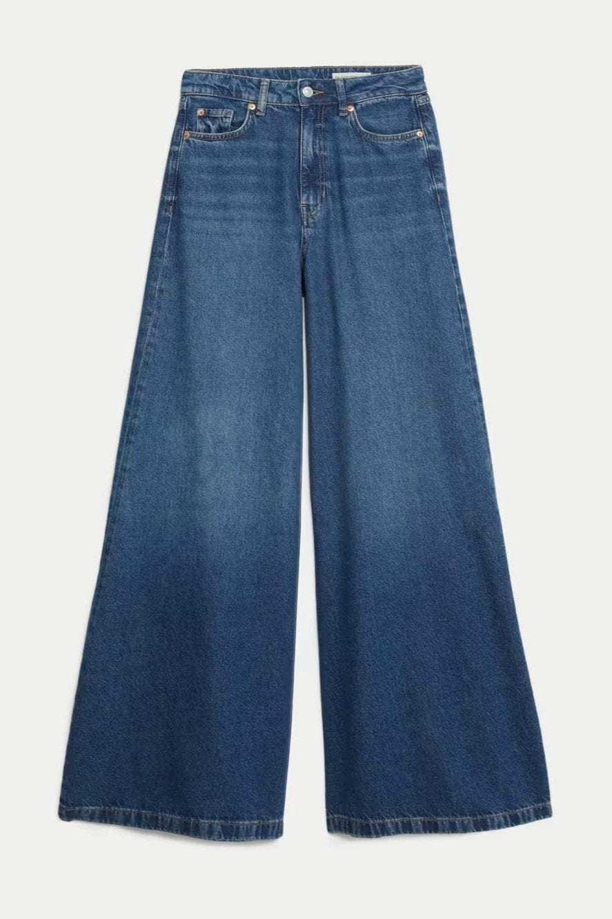 Denim Palazzo Jeans