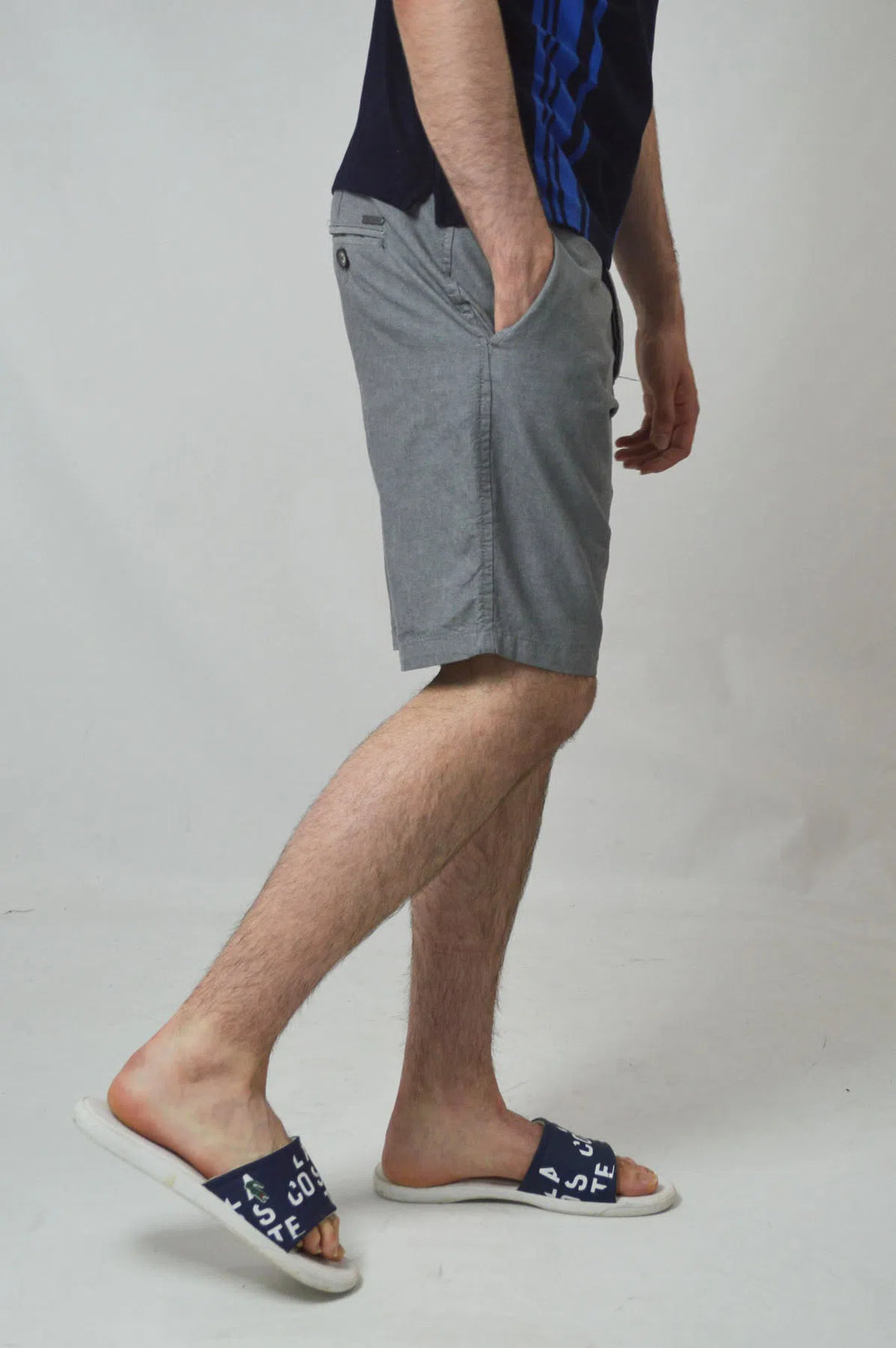 Flat Front Chino Shorts