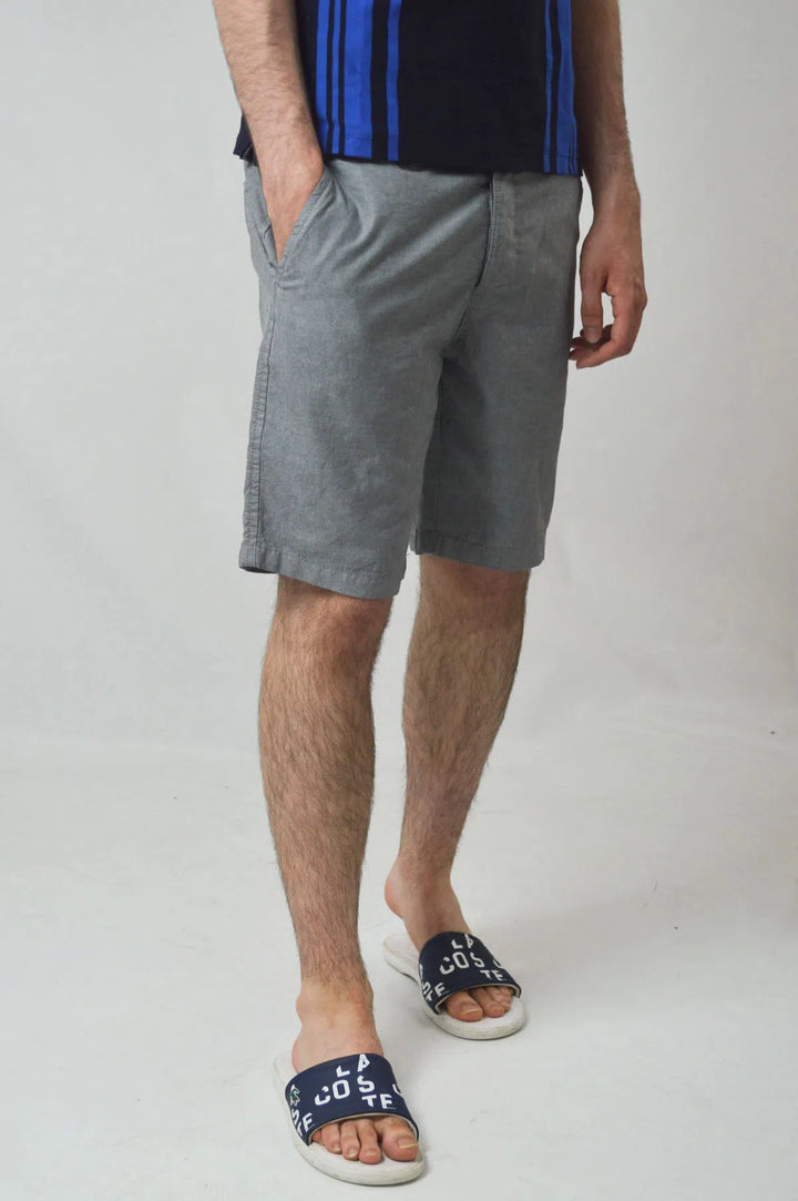 Flat Front Chino Shorts