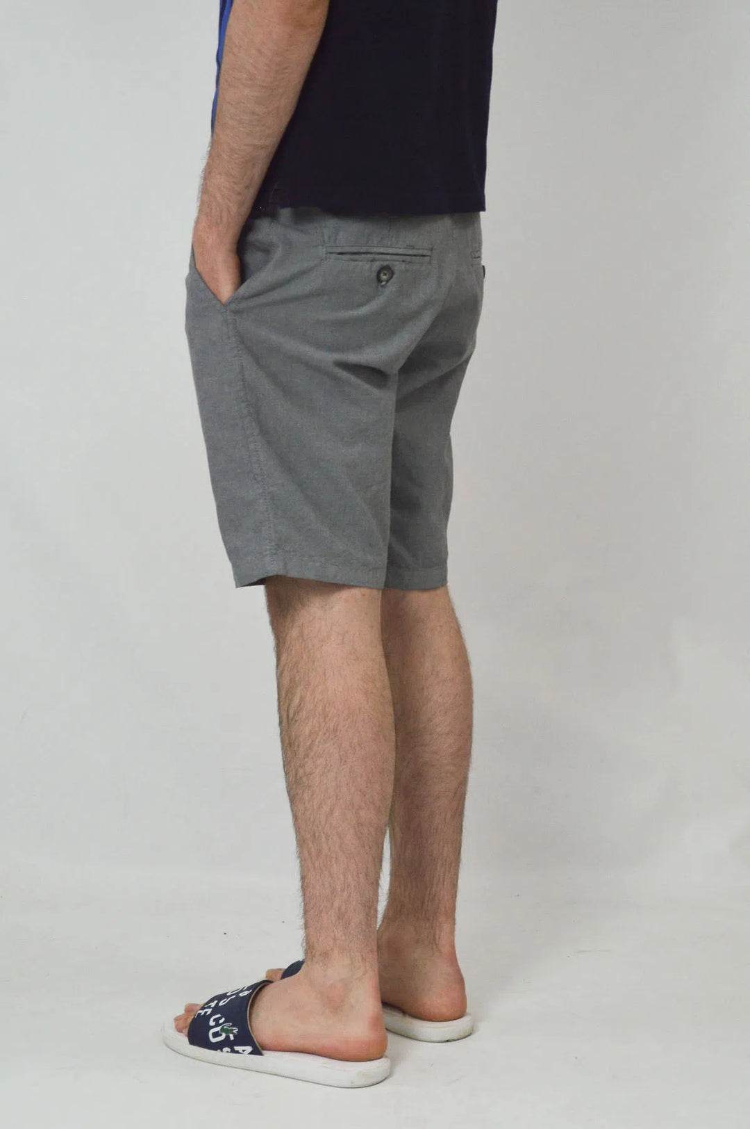 Flat Front Chino Shorts