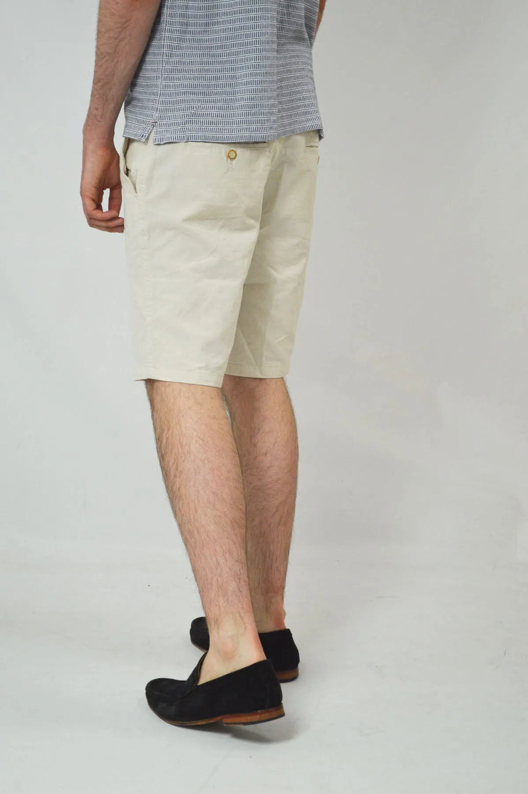 Flat Front Chino Shorts