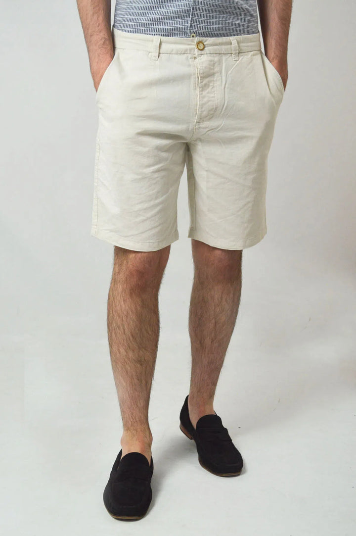 Flat Front Chino Shorts