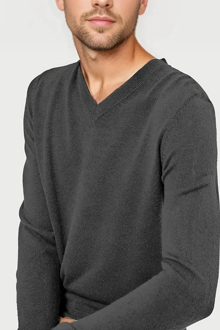 Cashmilon V Neck Jumper