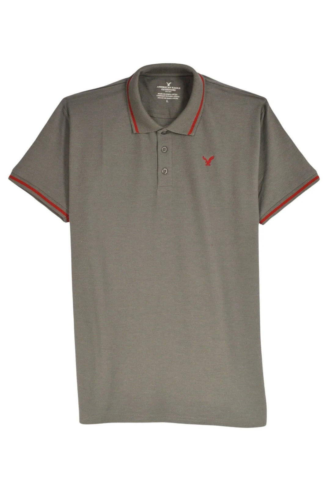 American Eagle Tipped Collar Polo Shirt