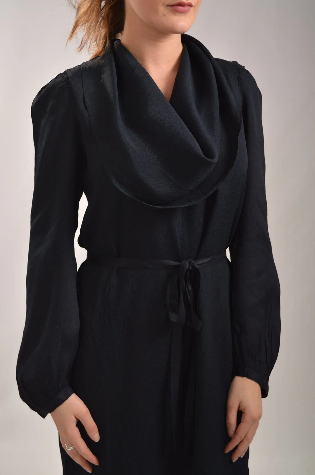 French Connection Crepe Cowl Neck Dress