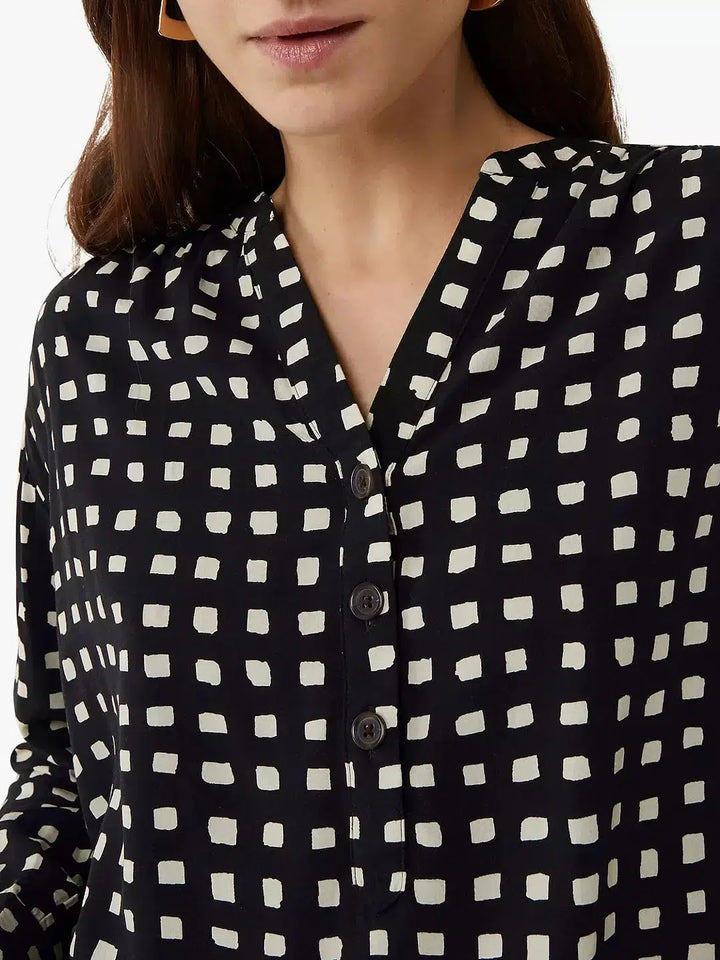 Warehouse Print Silky Shirt