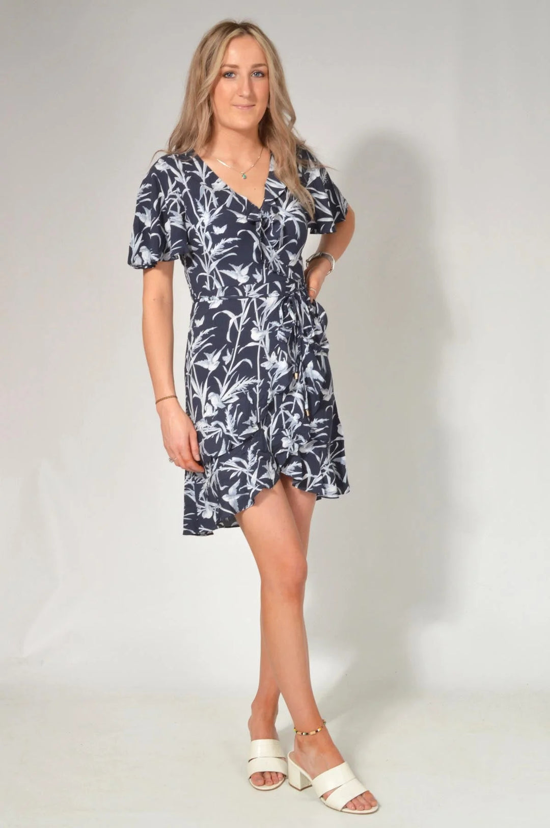 Floaty Floral Wrap Dress Secret Label