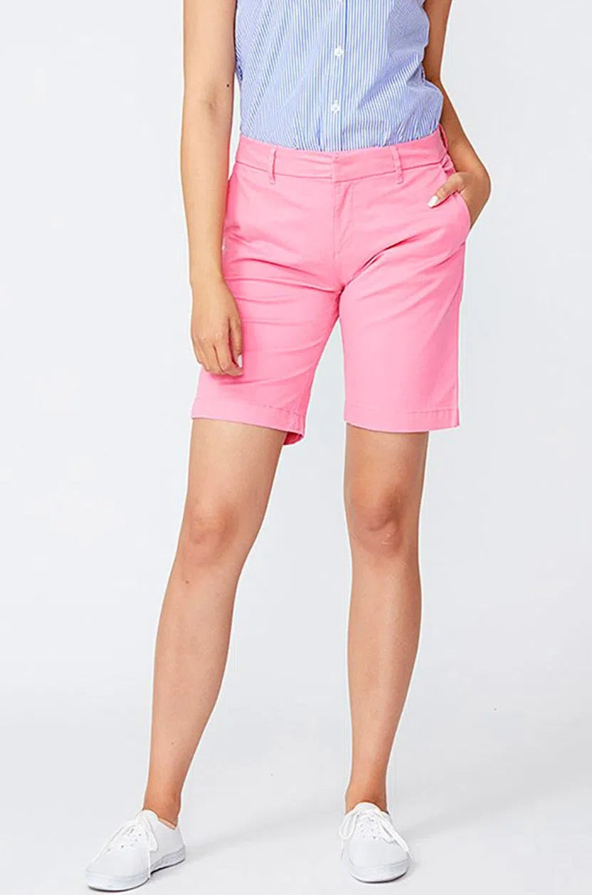 Curve Stretch Long Chino Shorts