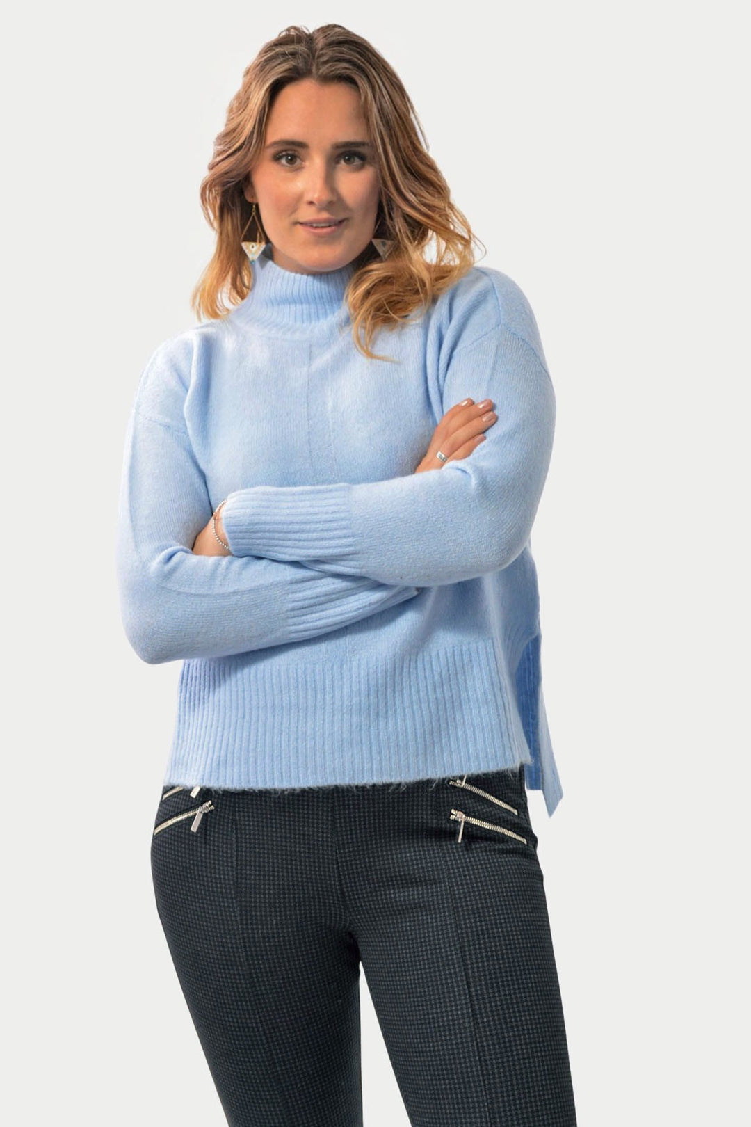 High Neck Relaxed Jumper