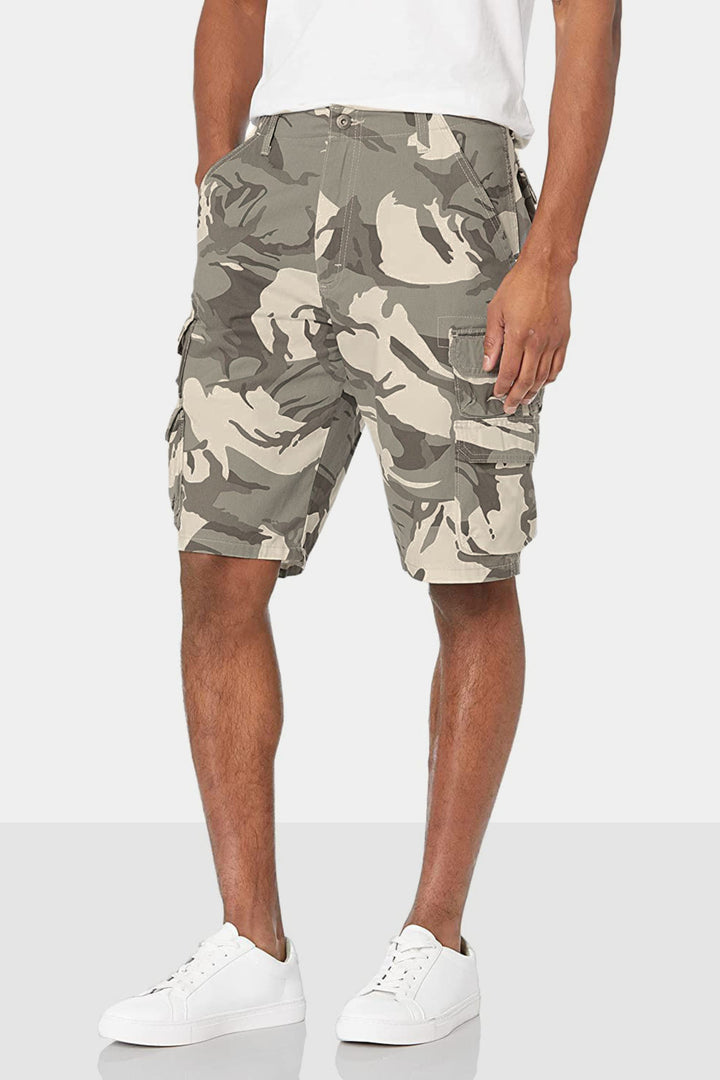 Mens Camouflage Cargo Shorts