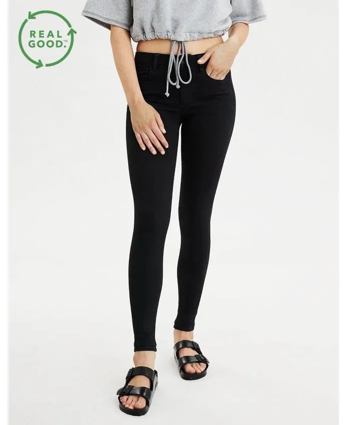 Four Button High Waisted Jeggings  Shop Old Leggings & Jeggings at Papaya  Clothing