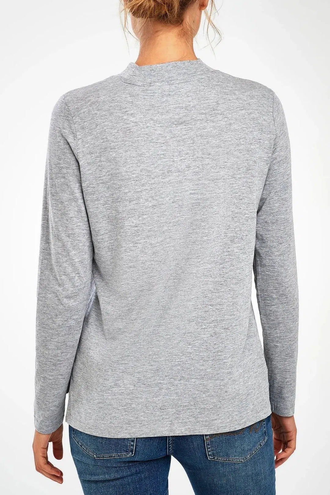 Secret Label High Neck Long Sleeve Jersey Top