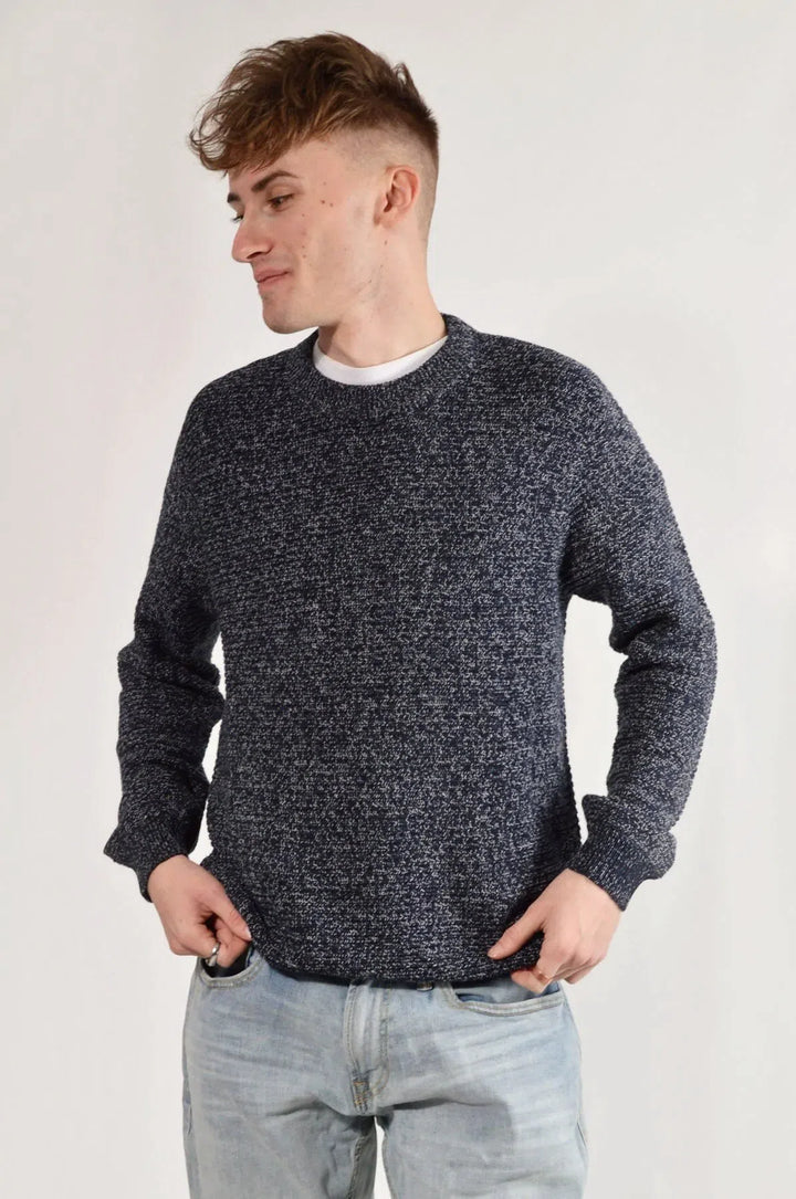 Ribbed Crew Neck Jumper