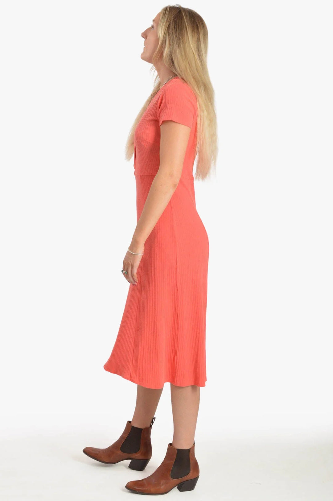 Secret Label Jersey High Waist Midi Dress