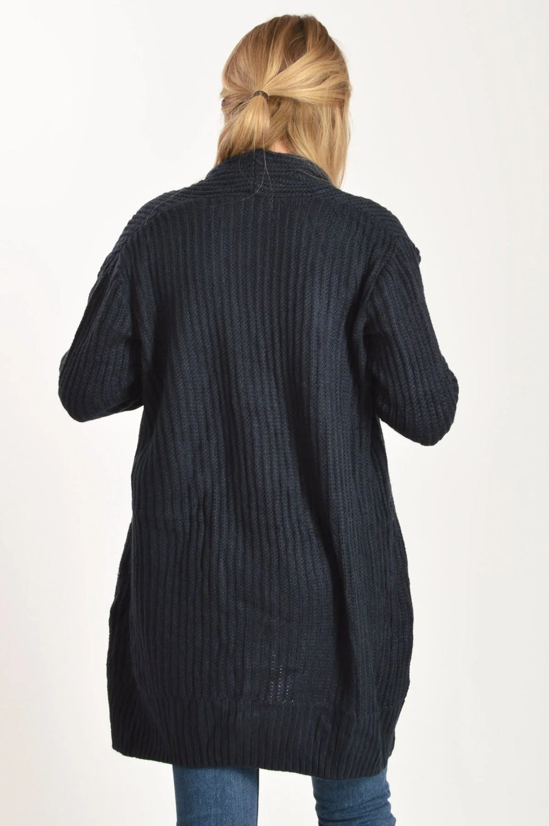 Joe Fresh Ribbed Open Front Cardigan