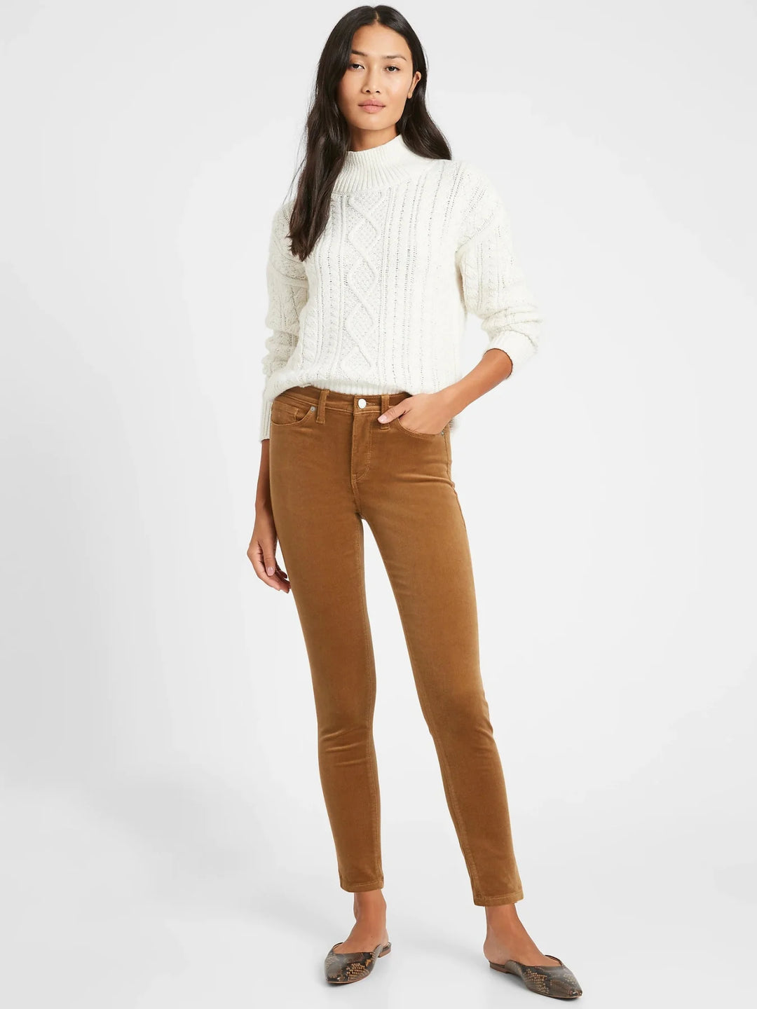 Banana Republic Velvet Needlecord Jeans