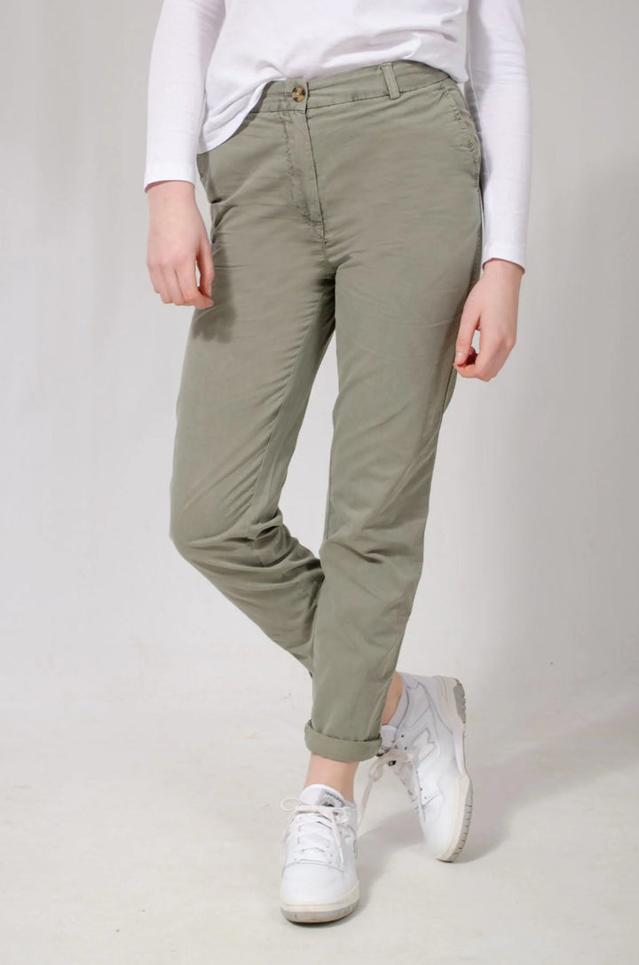 M&S Cotton Casual Chino Trousers