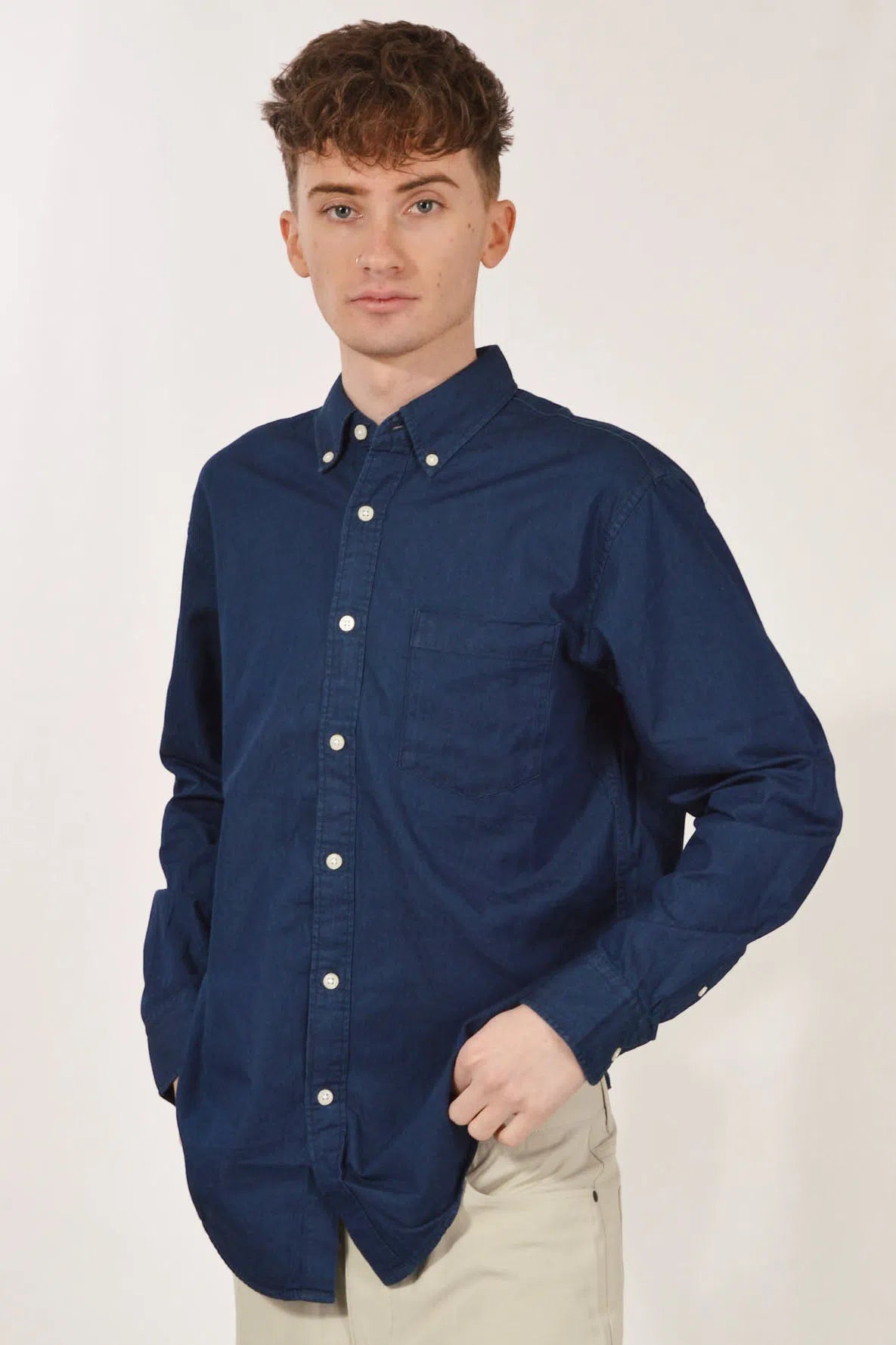 Chambray Denim Cotton Shirt