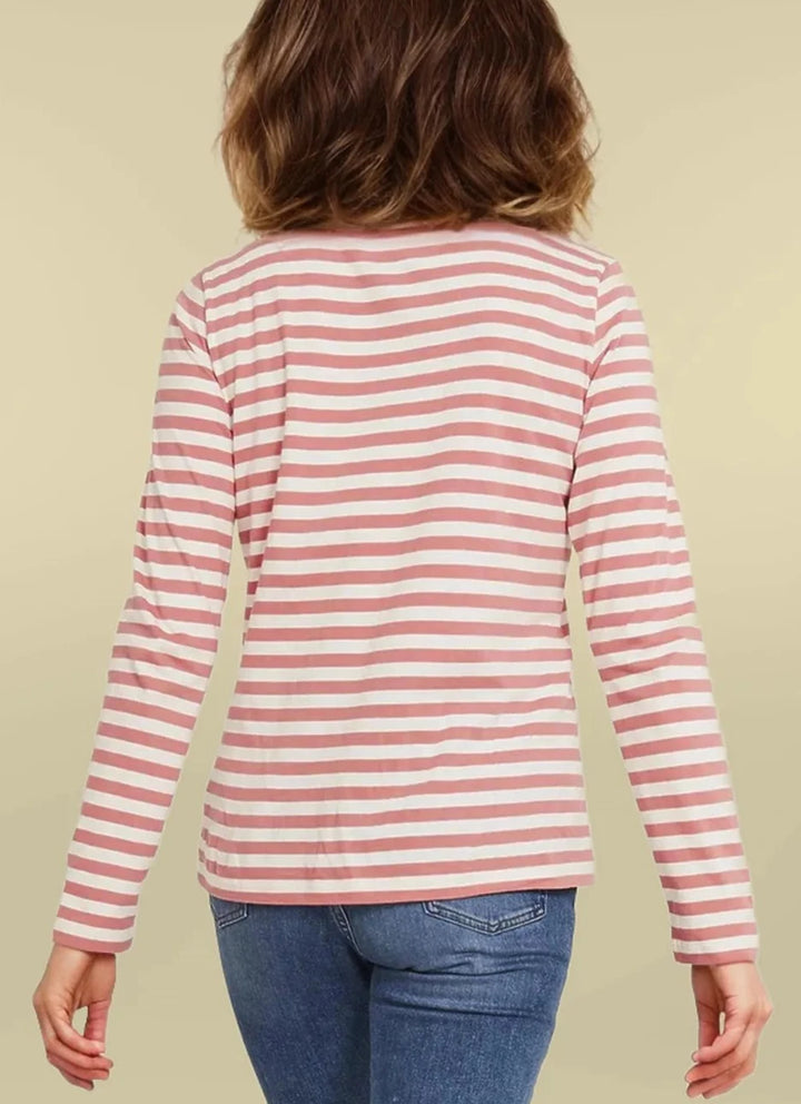 Fat Face Striped Pure Cotton Top