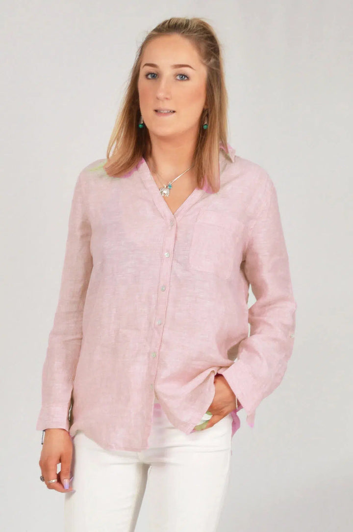 Oversized Linen Shirt