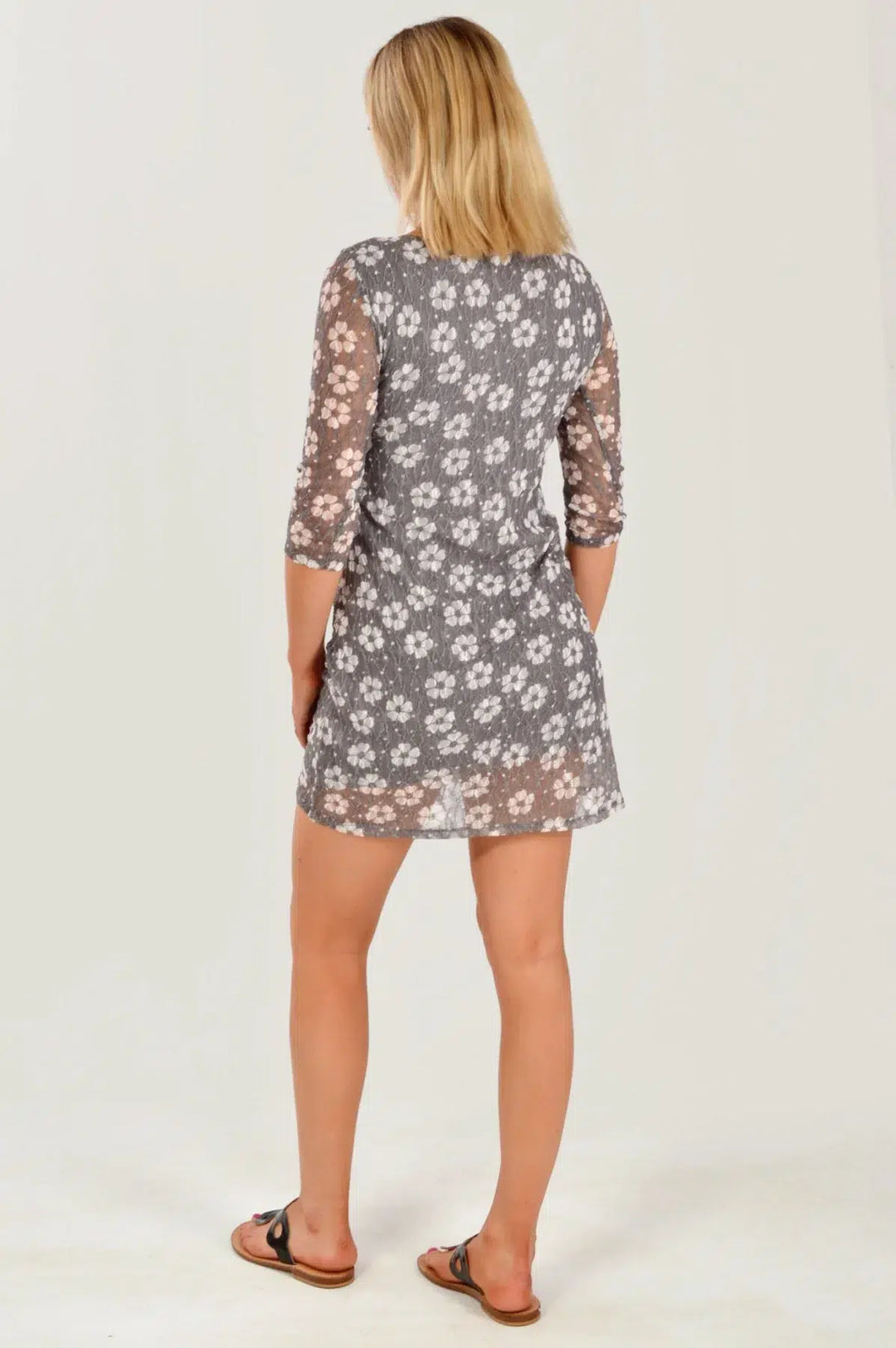 Phase Eight Lace Daisy Print Dress