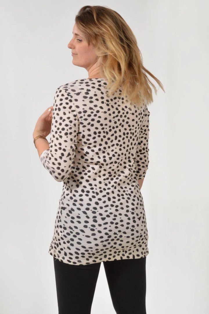 JD Williams Dalmation Print Tunic Top