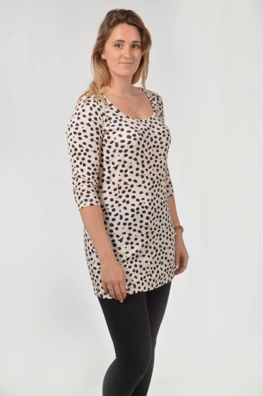 JD Williams Dalmation Print Tunic Top