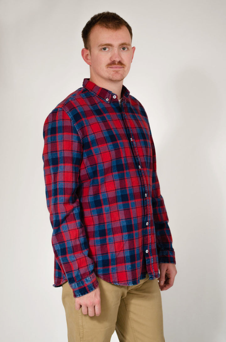 Brushed Cotton Check Shirt