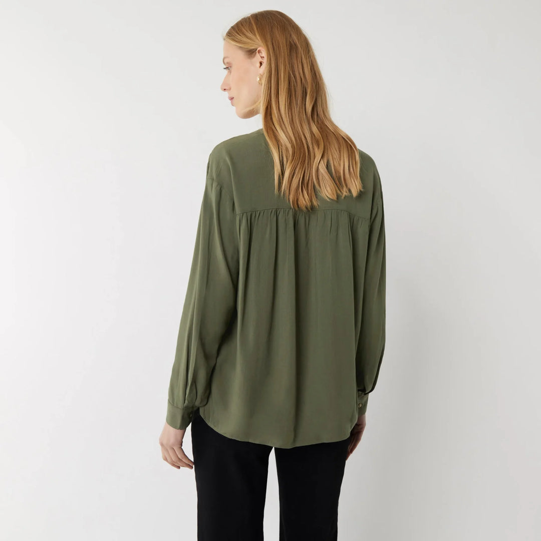 Warehouse V Neck Blouse