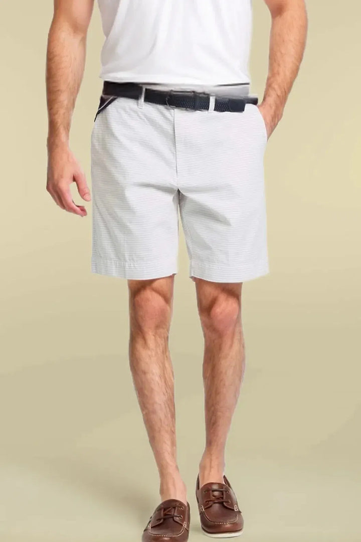 Mens Cotton Stripe Shorts