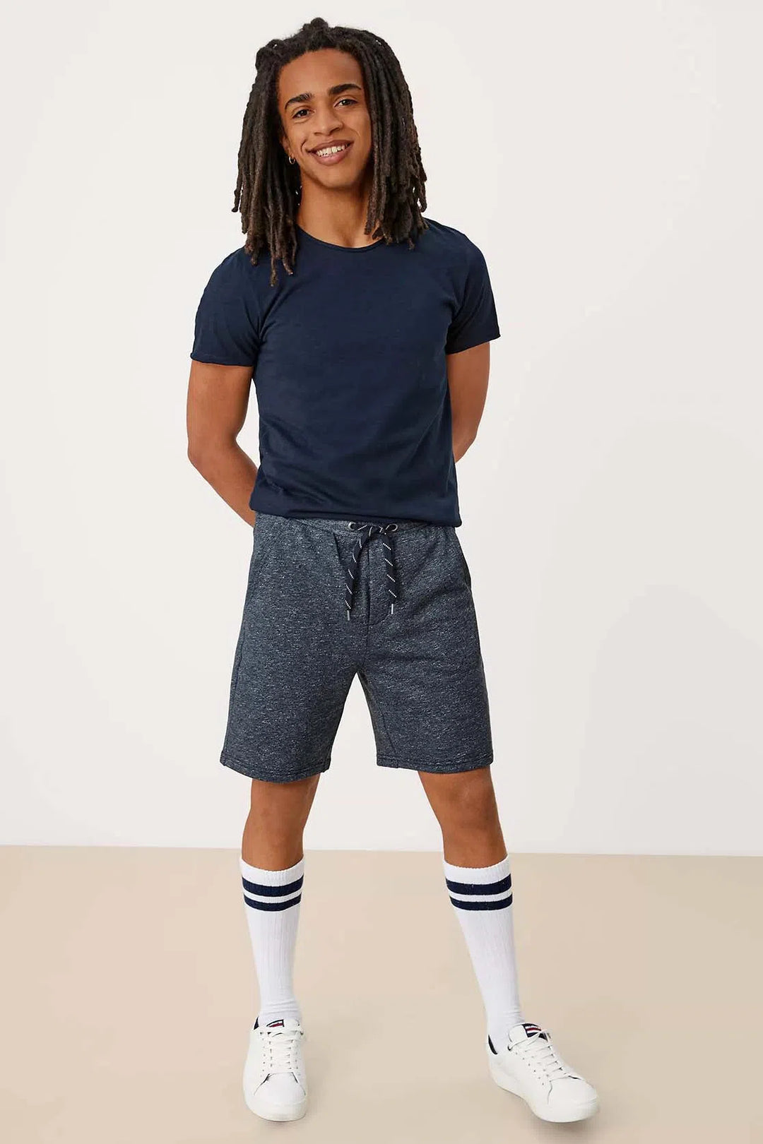 Cotton Jersey Sweat Shorts