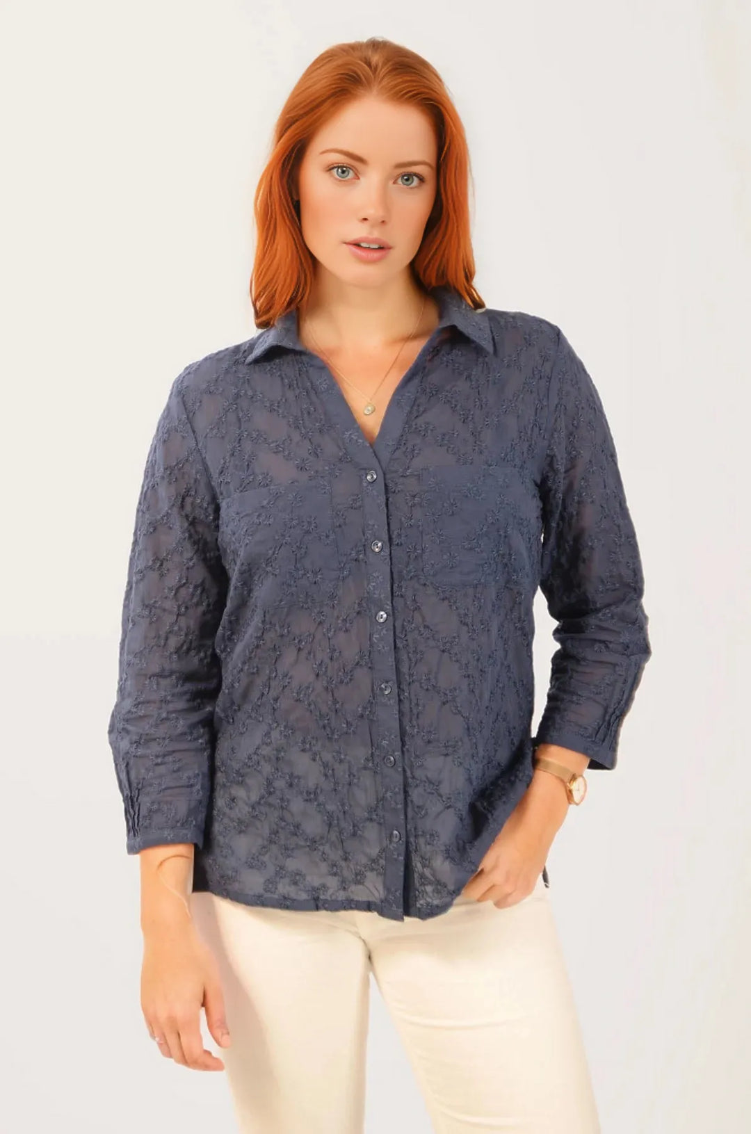 Laura Ashley Broderie Anglais Shirt