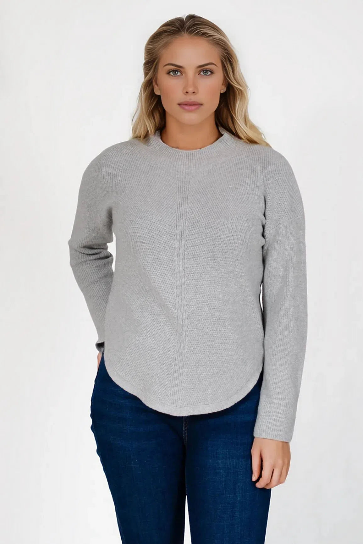 Diagonal Ribbed Jumper