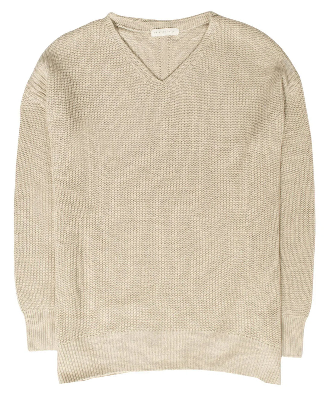 Chunky Oversize V Neck Jumper