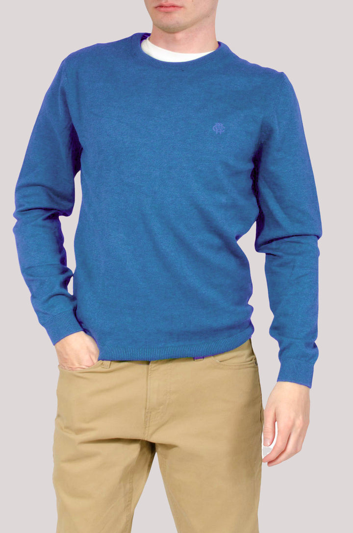 Cotton Crew Neck Jumper