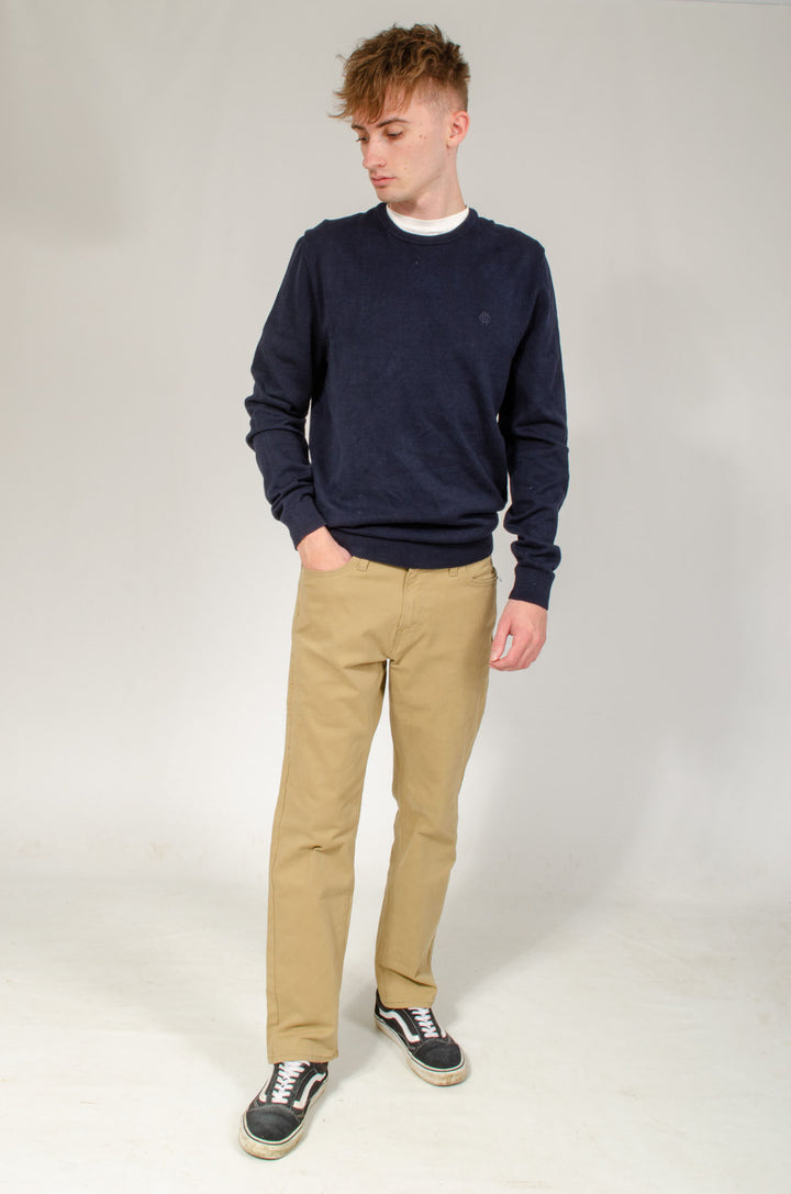 Cotton Crew Neck Jumper