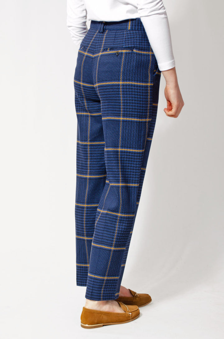 Tartan Check Smart Trousers